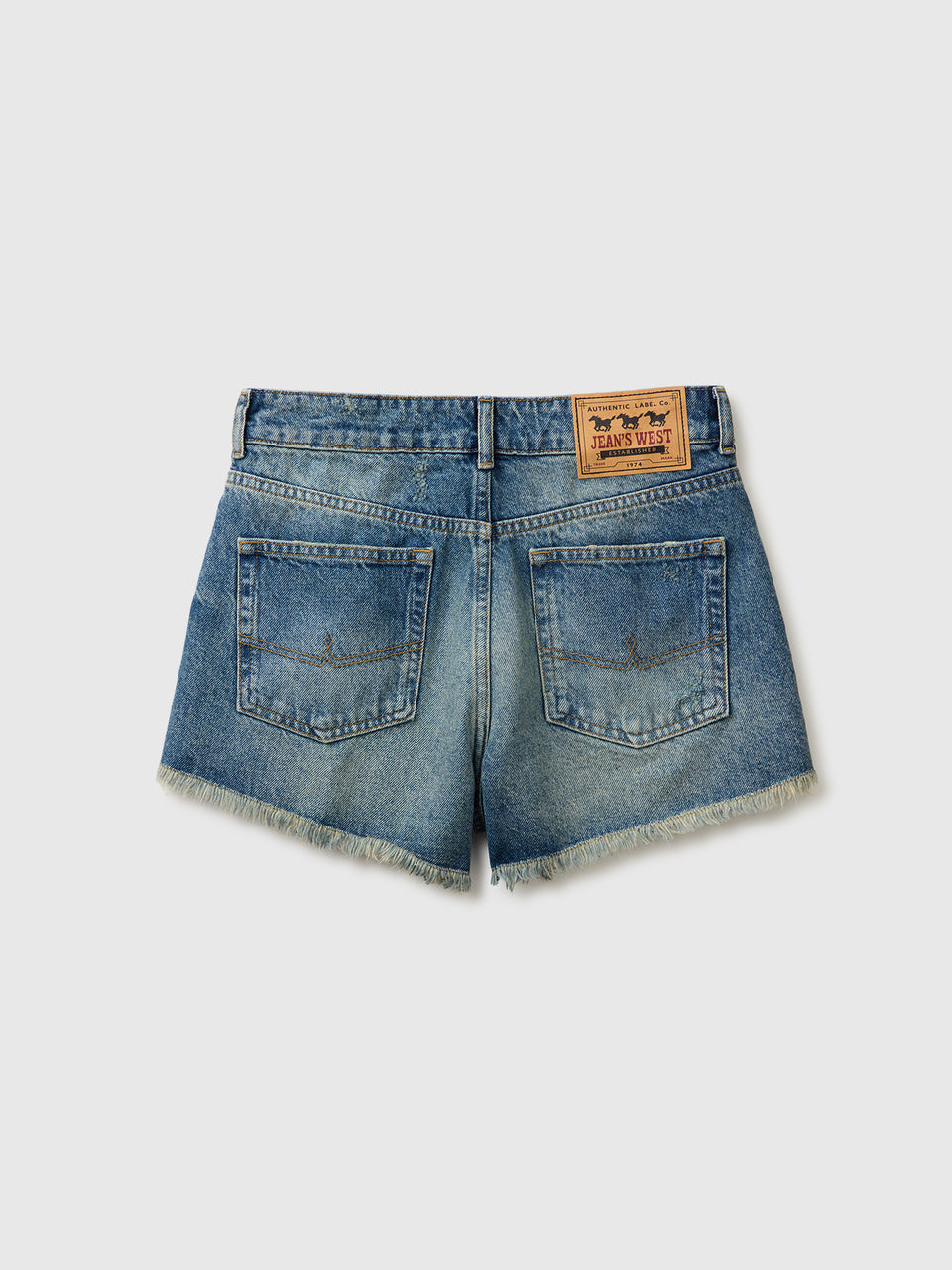 Shorts de jeans com franjas - ucb_image_BS