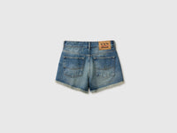 Shorts de jeans com franjas - ucb_image_BS