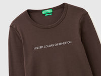 Long sleeve t-shirt with glitter logo - ucb_image_DS1