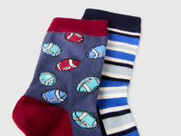 Two pairs of patterned socks - ucb_image_DS1