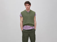 Colete regular fit stone washed - ucb_image_F