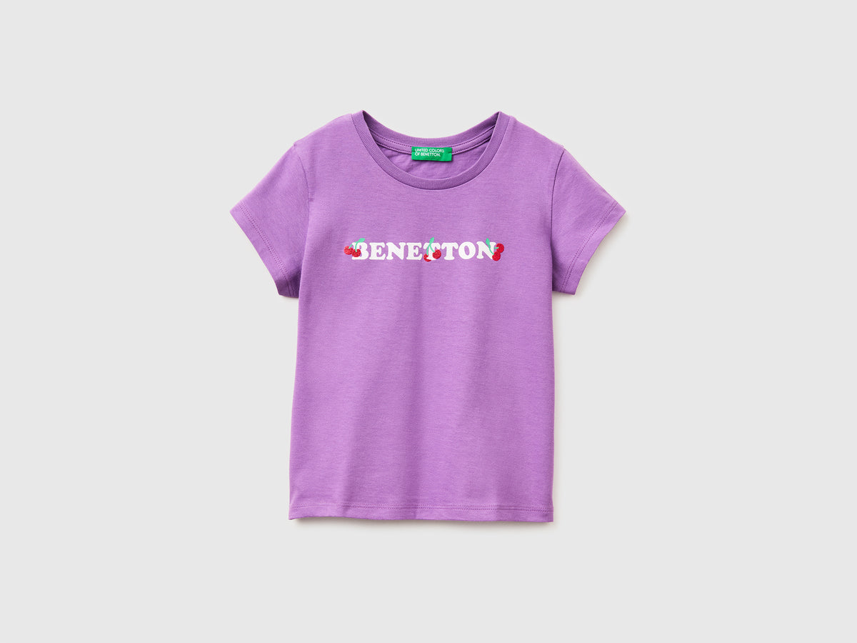 T-shirt with glitter print - ucb_image_FS