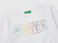 T-shirt in organic cotton with logo print - ucb_image_DS1