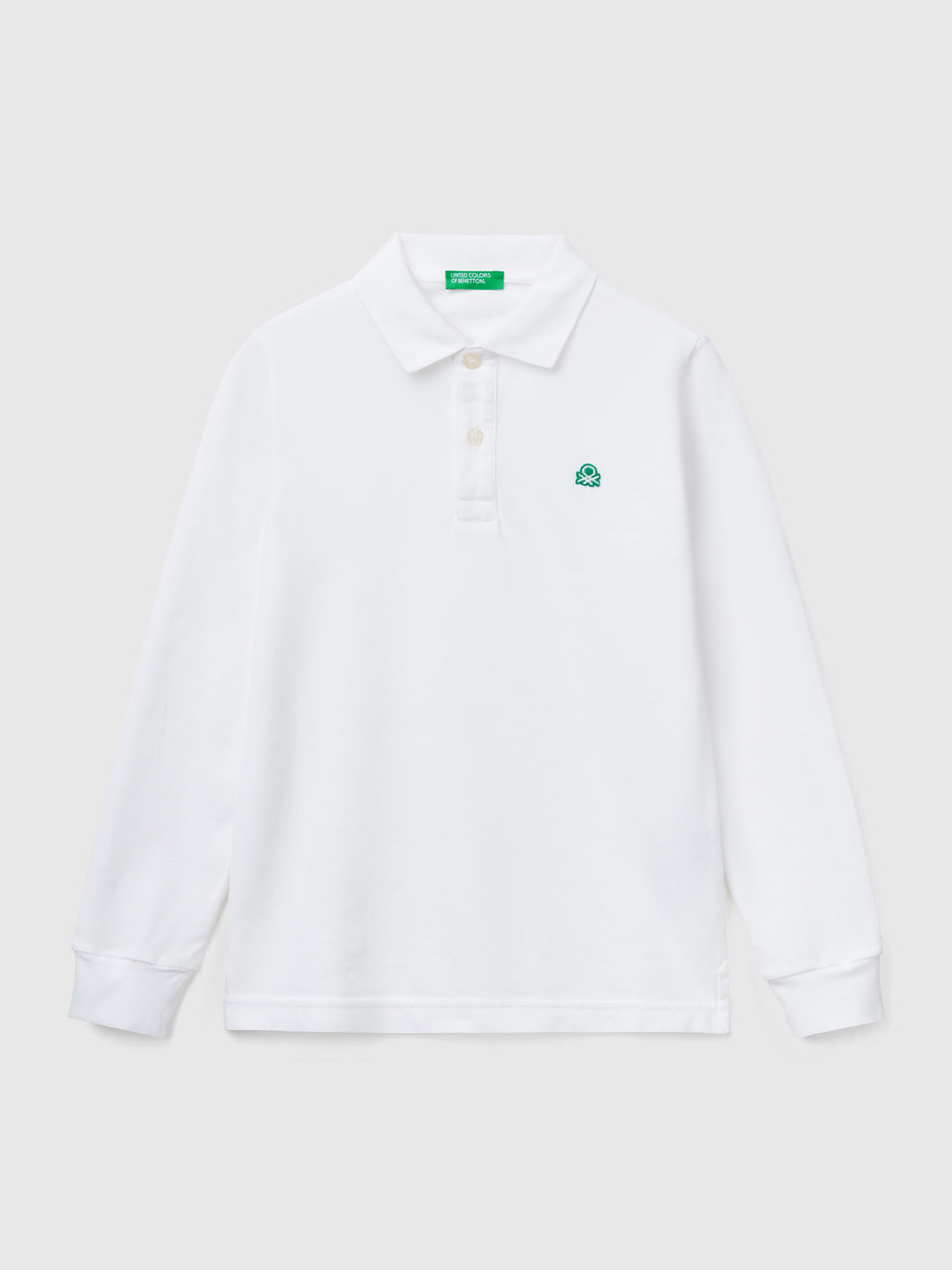 Polo de manga comprida em algodão - ucb_image_FS