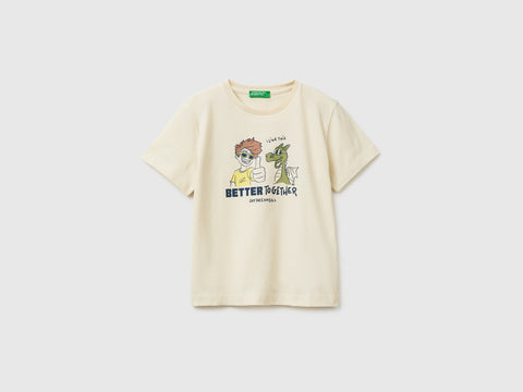 Crew neck T-shirt with print - ucb_image_FS