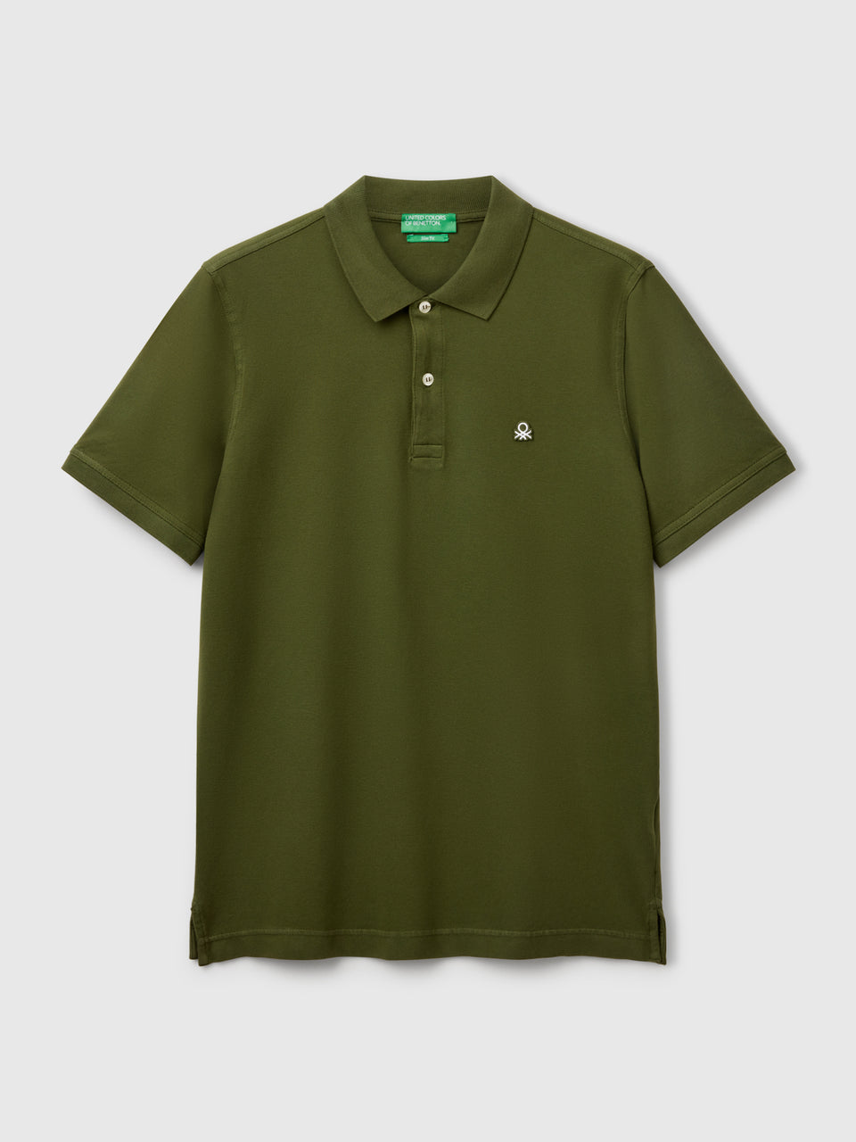 Polo verde-oliva slim fit - ucb_image_FS