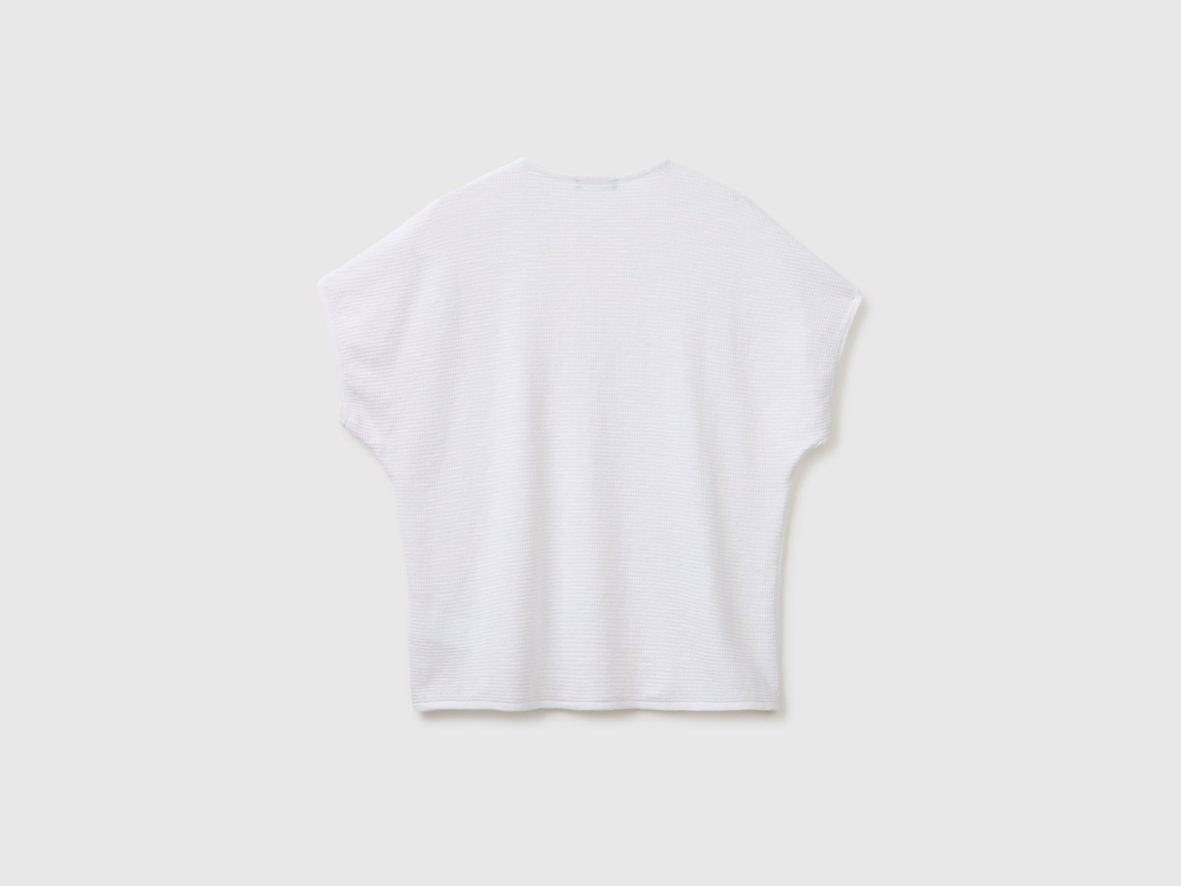 V-neck sweater in linen blend - ucb_image_BS