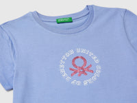 T-shirt with glitter print - ucb_image_DS1