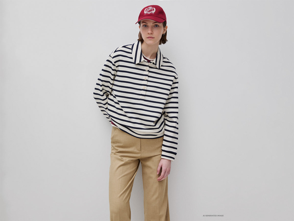 Polo em felpo às riscas - ucb_image_F