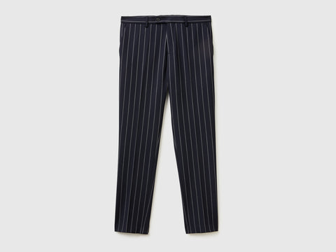 Slim fit striped trousers - ucb_image_FS