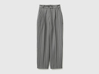 Carrot-fit pinstriped trousers - ucb_image_FS