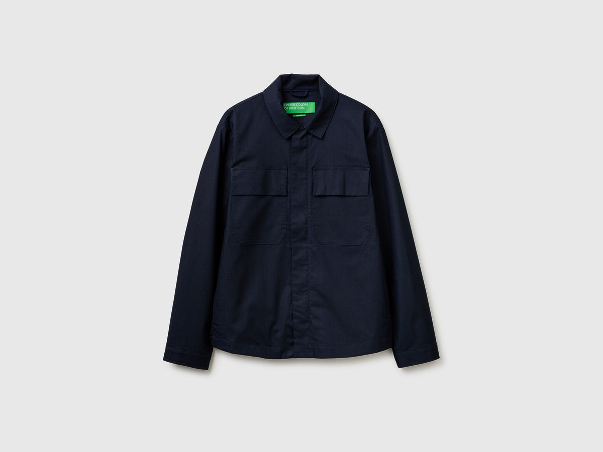 Coated linen blend jacket - ucb_image_FS