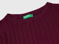Fitted ribbed sweater - ucb_image_DS1