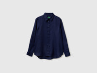 Regular fit shirt in pure linen - ucb_image_FS