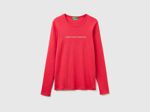 Long sleeve t-shirt with glitter logo - ucb_image_FS