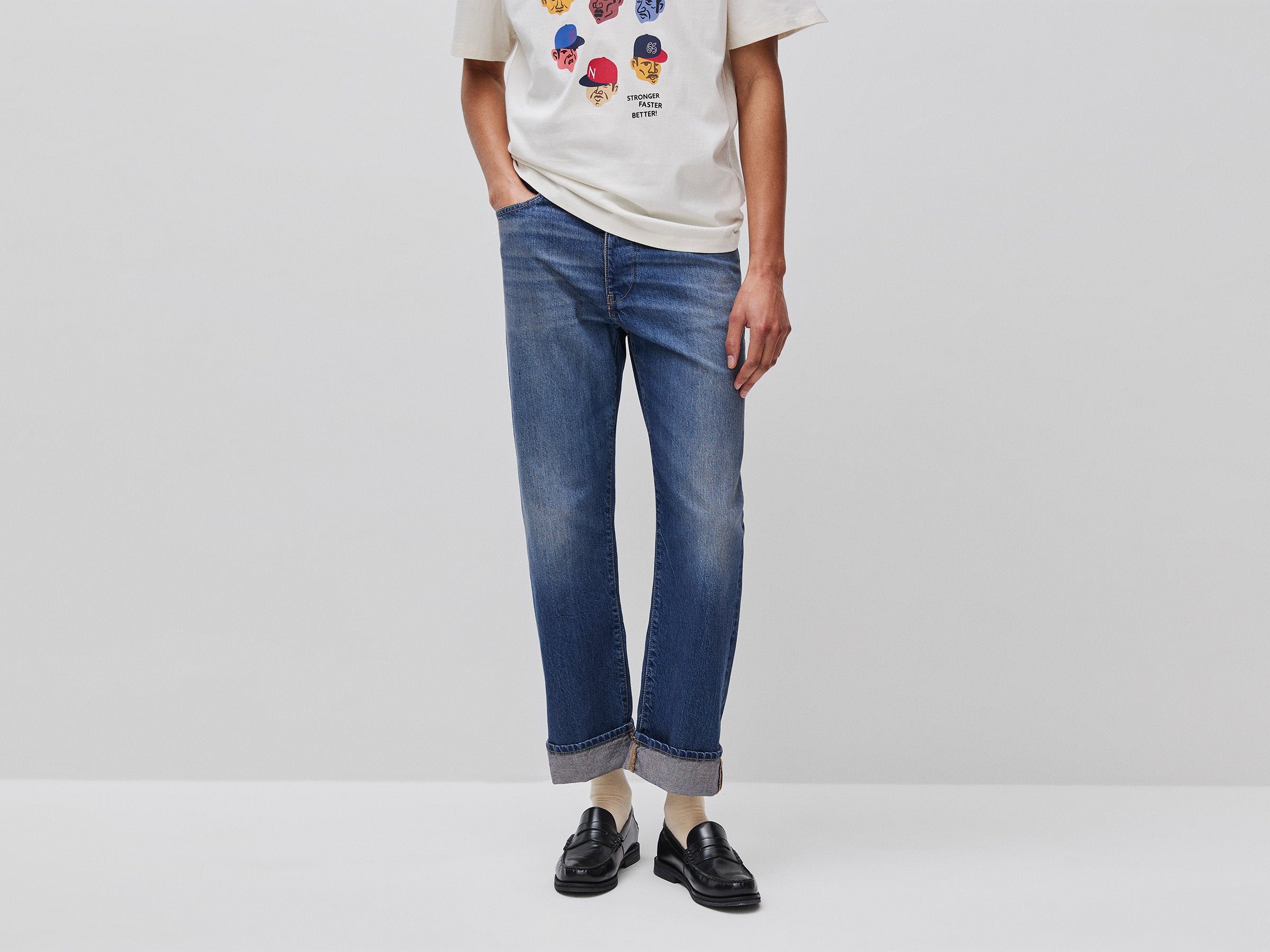 Jeans regular fit stone washed - ucb_image_F