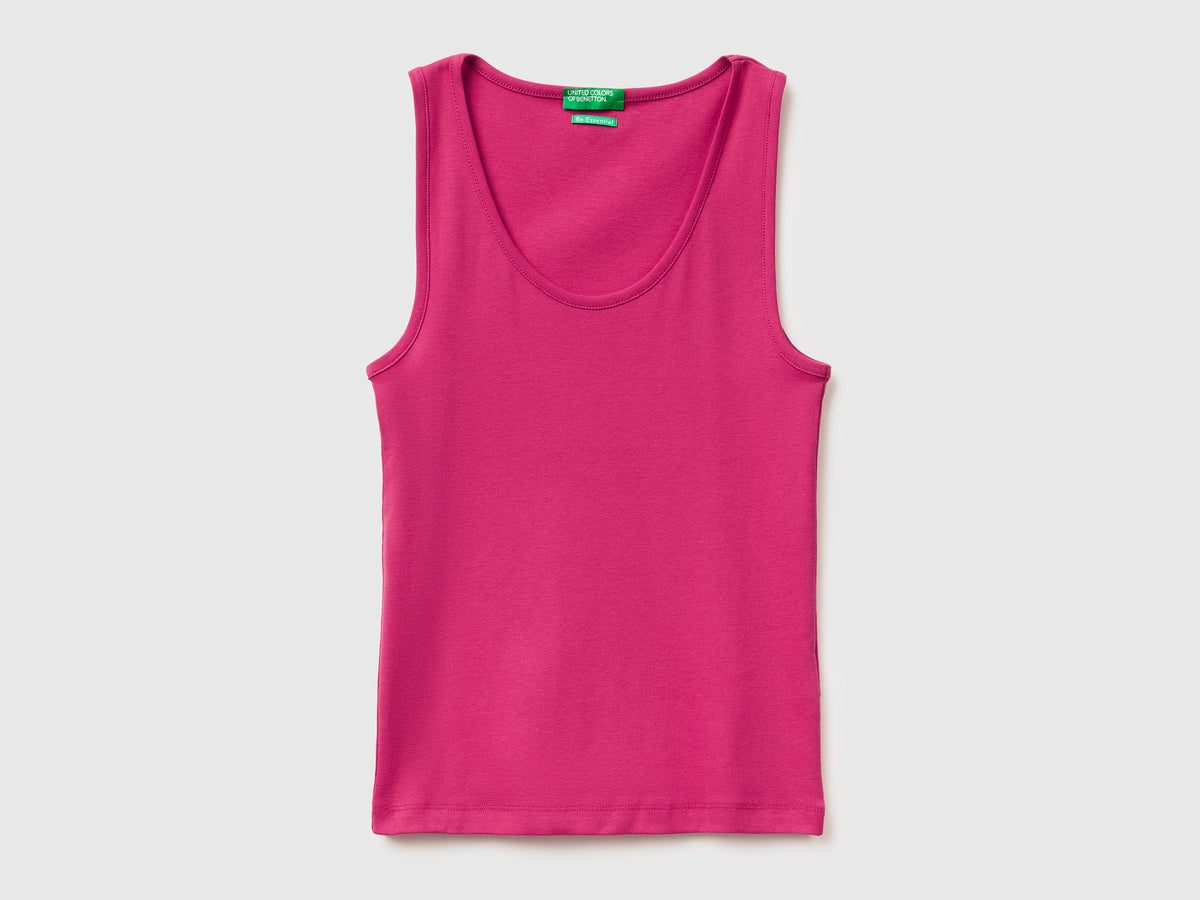 Slim fit ribbed tank top - ucb_image_FS