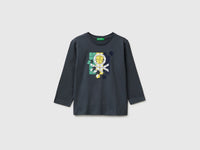 T-shirt in organic cotton with logo print - ucb_image_FS