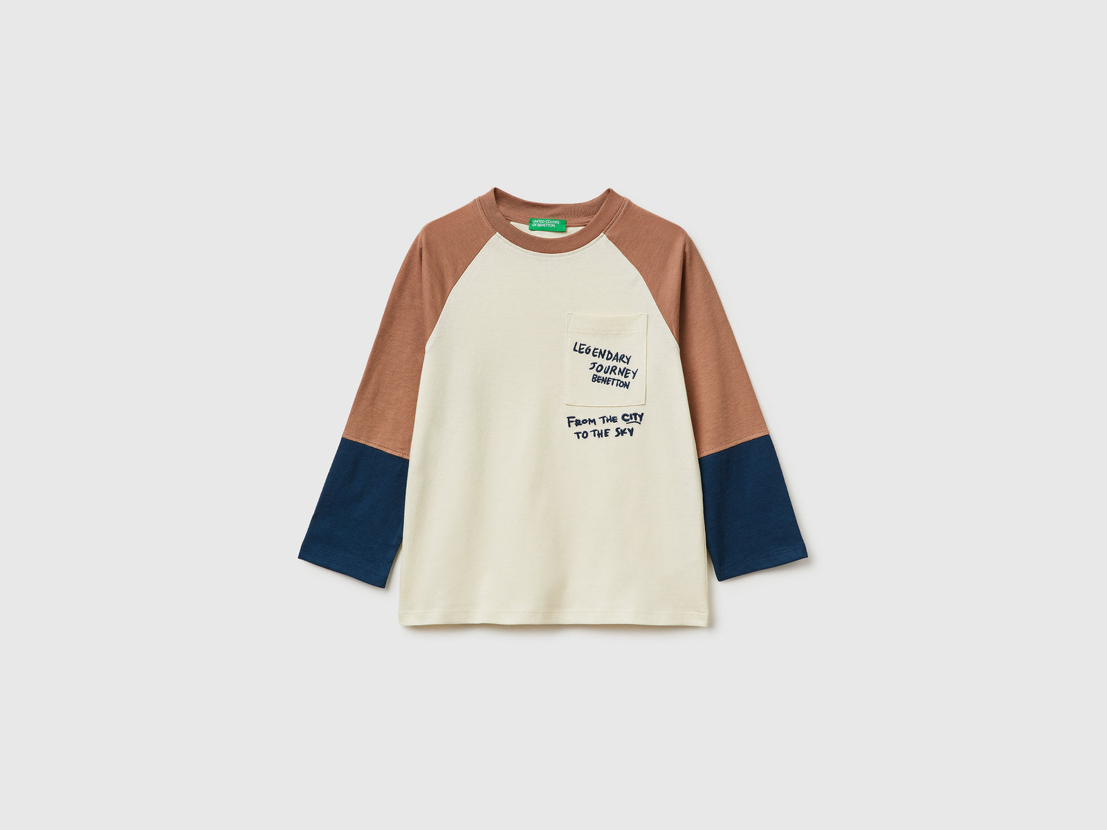Color block T-shirt with print - ucb_image_FS