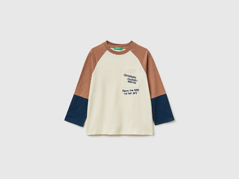 Color block T-shirt with print - ucb_image_FS