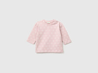 T-shirt com estampa de laços em algodão stretch  - ucb_image_FS