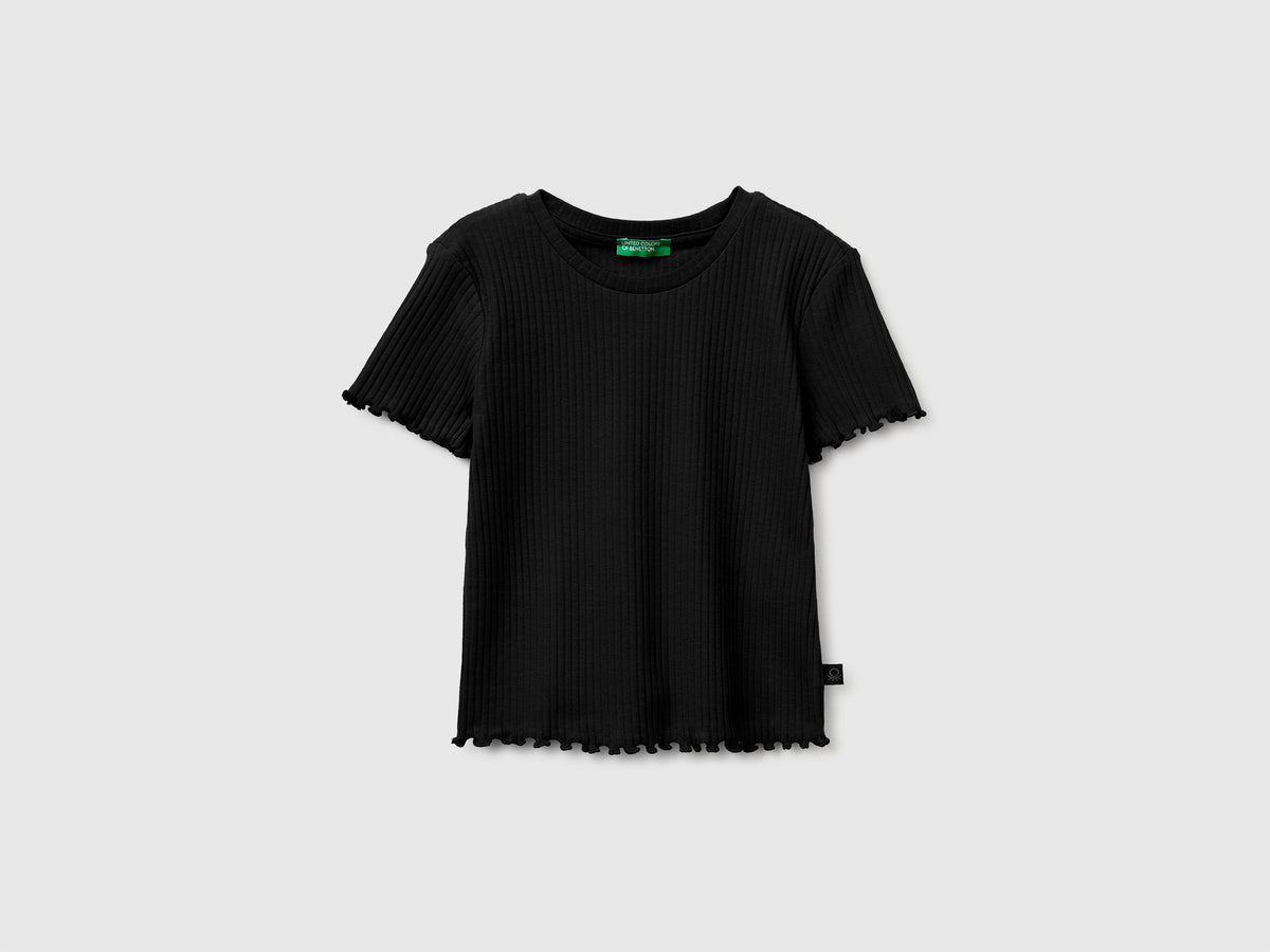 Slim fit ribbed t-shirt - ucb_image_FS