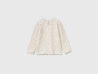 T-shirt às flores em algodão stretch - ucb_image_BS