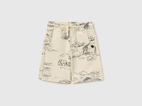 Printed sweatshirt Bermuda shorts - ucb_image_FS