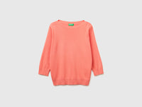 Camisola pêssego com decote à barco - ucb_image_FS