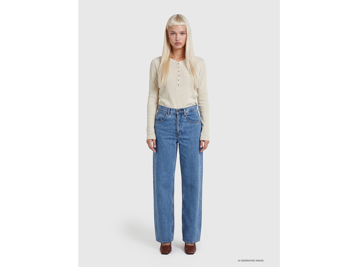 Jeans wide fit lavagem clara - ucb_image_FY