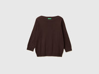 Brown sweater with boat neck - ucb_image_FS