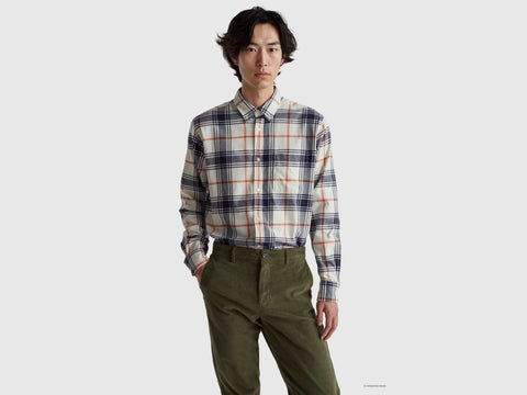 Camisa button down em flanela - ucb_image_F