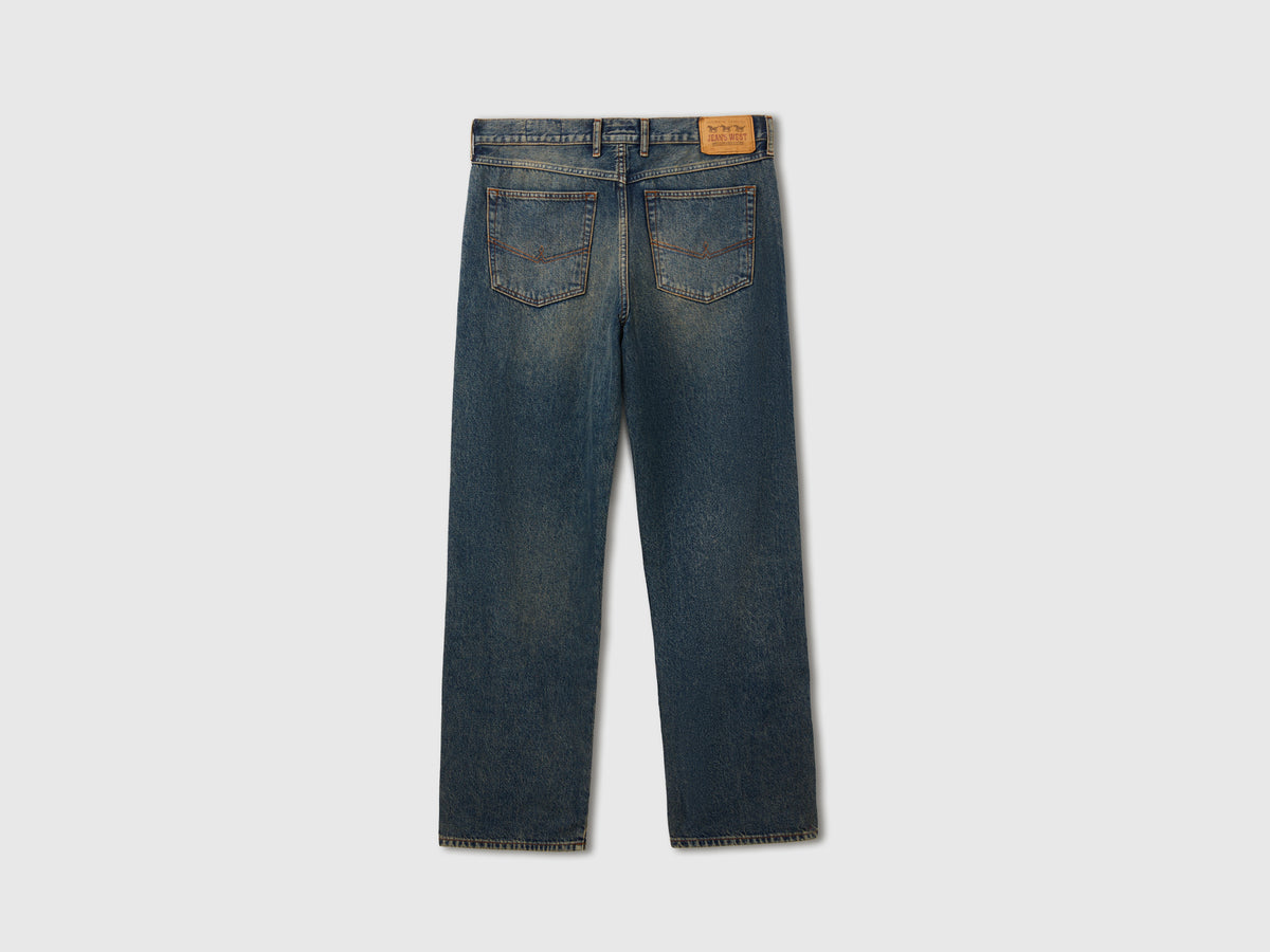 Jeans lavagem vintage relaxed fit - ucb_image_BS