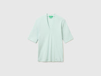 T-shirt slim fit em algodão de fibra longa - ucb_image_FS