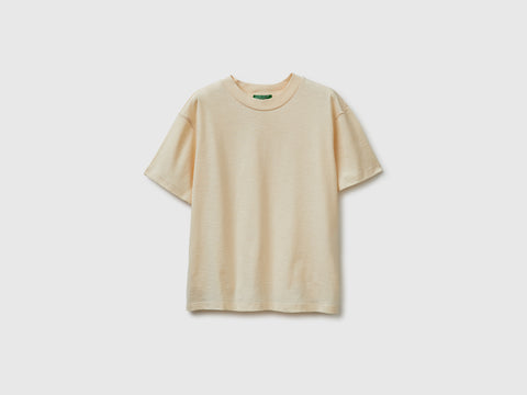 Crew neck t-shirt in lightweight cotton - ucb_image_FS