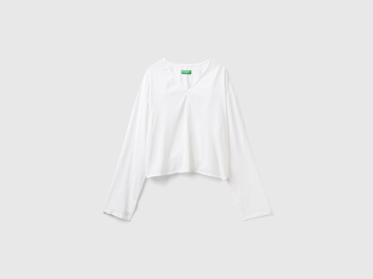 Blusa com decote em V - ucb_image_FS