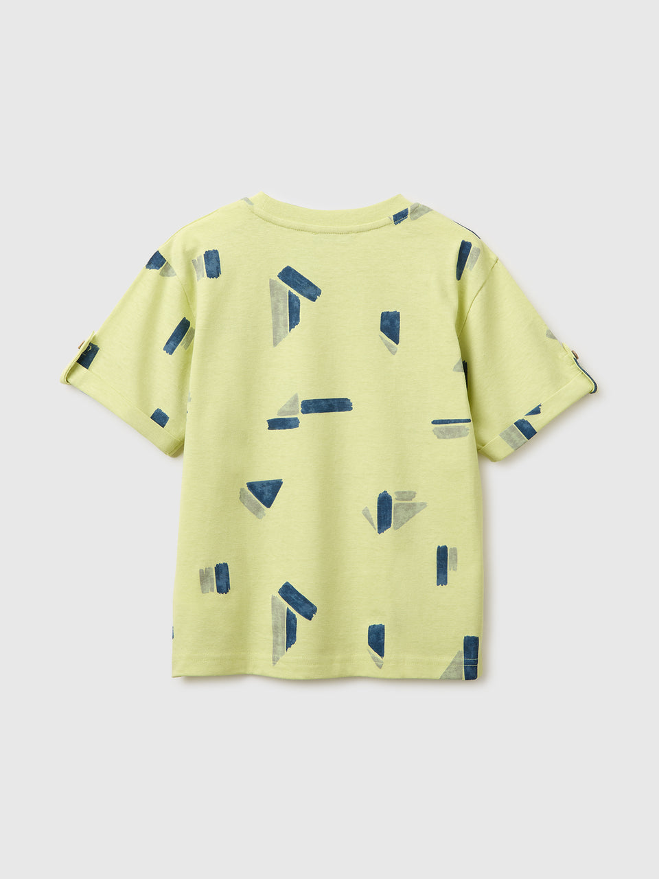 T-shirt estampada em mistura de linho - ucb_image_BS
