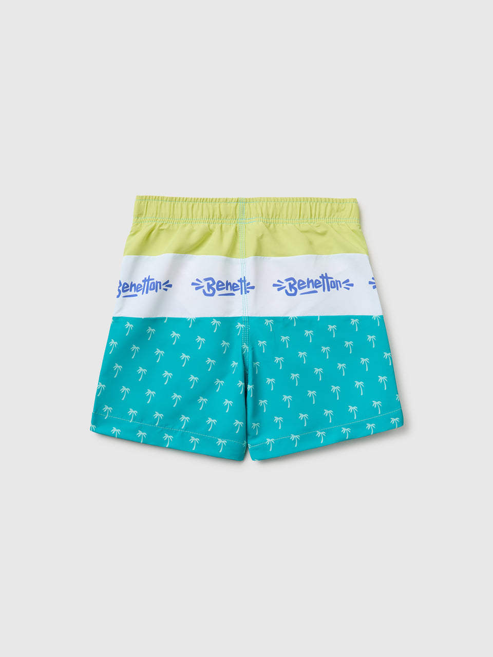 Boxers de banho color block com estampas - ucb_image_BS