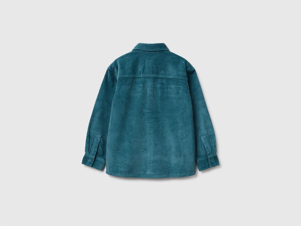 Camisa em veludo com bordado atrás - ucb_image_BS
