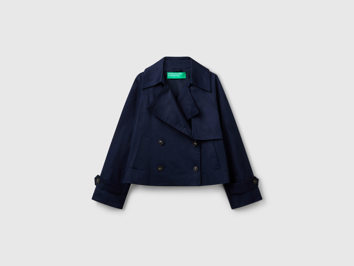 Trench coat cropped trespassado - ucb_image_FS