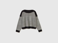 Camisola boxy fit príncipe de Gales - ucb_image_FS