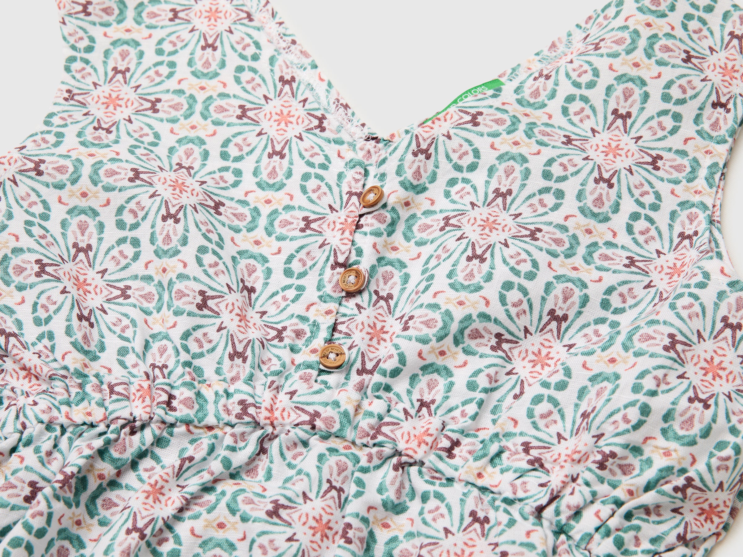 Floral dress in linen blend - ucb_image_DS1