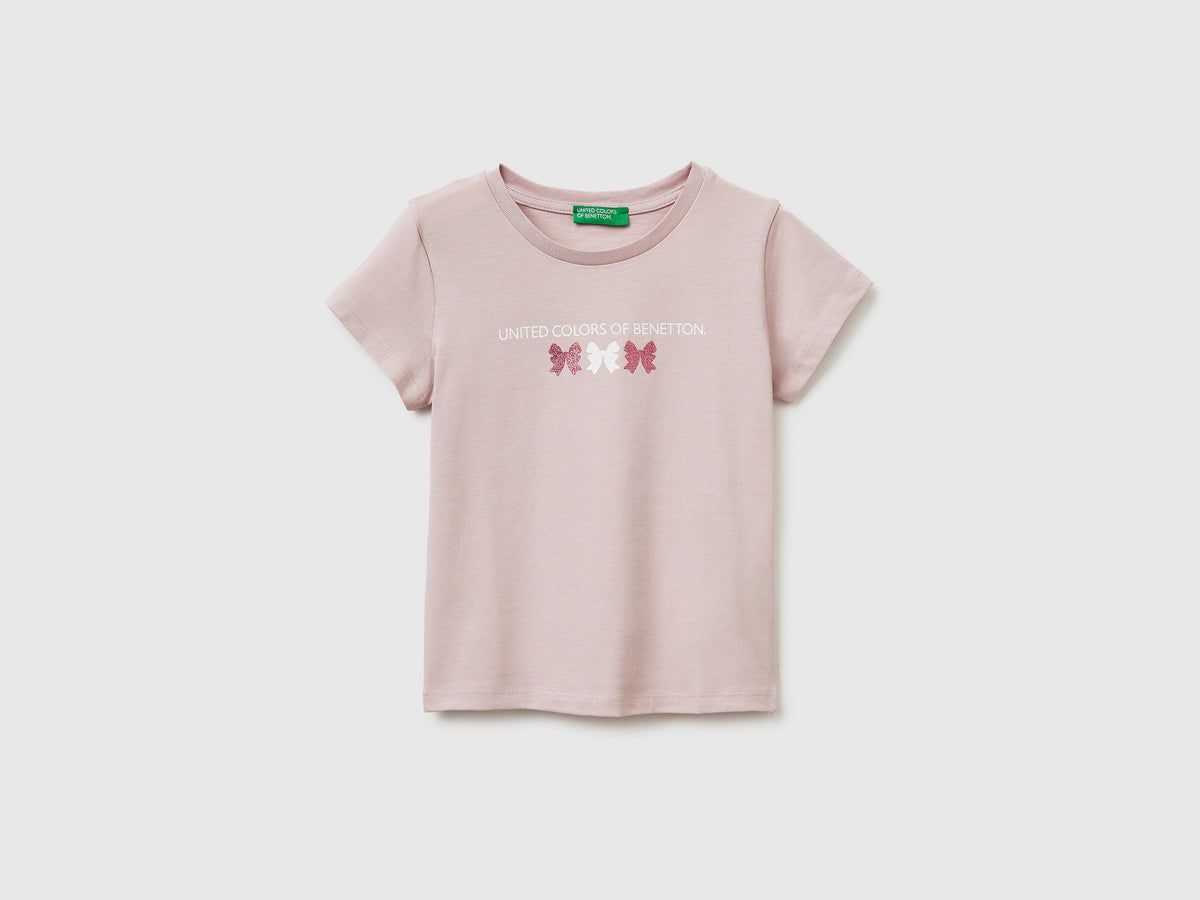 T-shirt with glitter print - ucb_image_FS