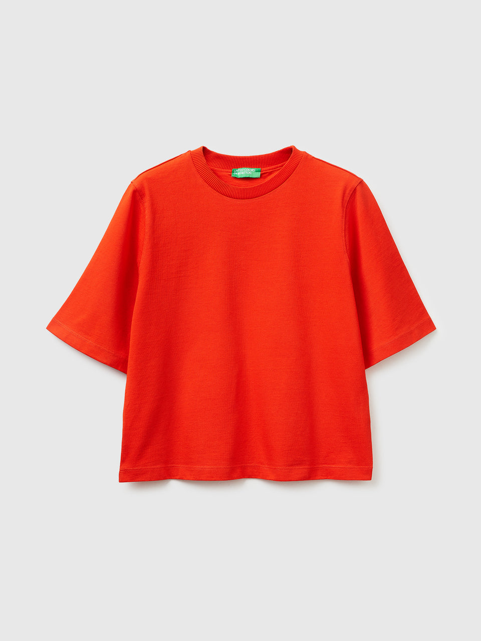 100% cotton boxy fit t-shirt - ucb_image_FS