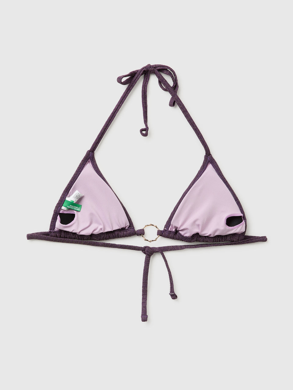 Ribbed beach triangle with lurex - ucb_image_BS