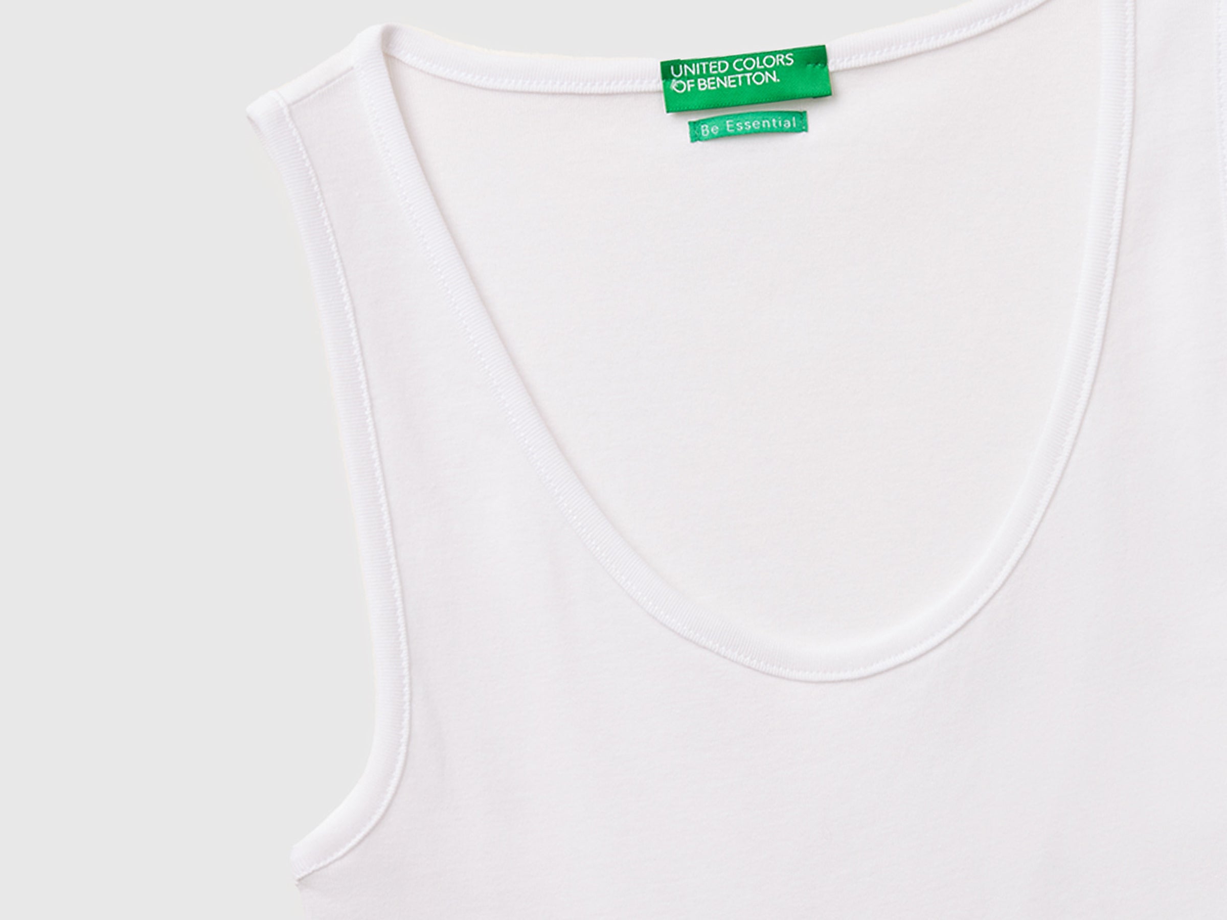 Slim fit ribbed tank top - ucb_image_DS1