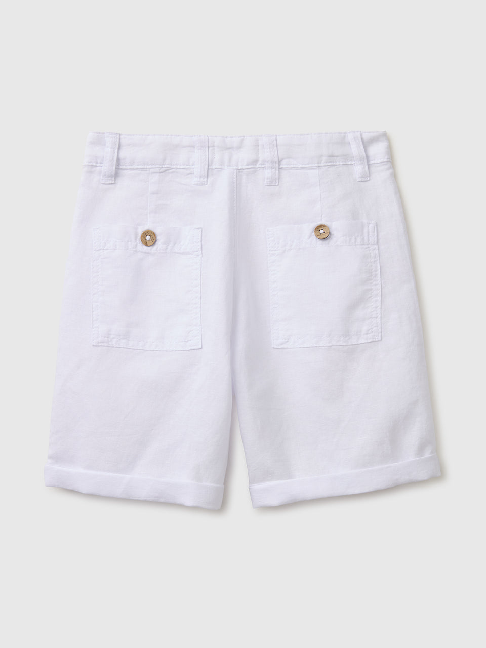 Linen blend shorts - ucb_image_BS
