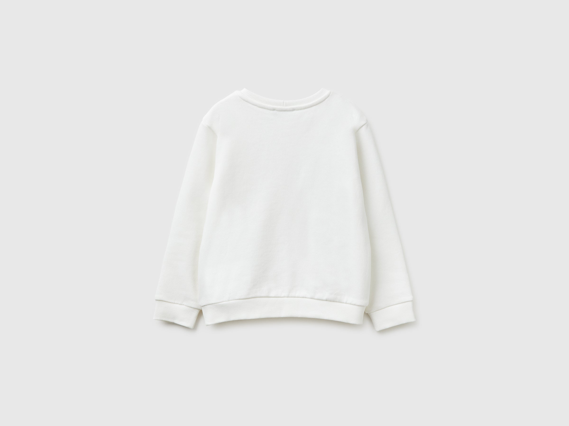 Closed sweatshirt with embroidery - ucb_image_BS