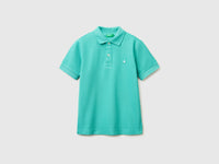 Slim fit polo in pure cotton - ucb_image_FS