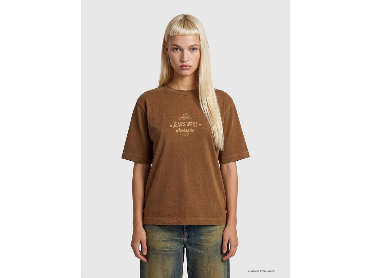 T-shirt over fit com estampa western - ucb_image_F